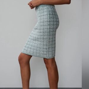 Elegant Knit Pencil Skirt